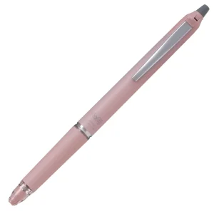 Pilot FriXion Ball Knock Zone Erasable Pen – 0.5mm – Pink Barrel – Premium FriXion Pen – Imported from Japan