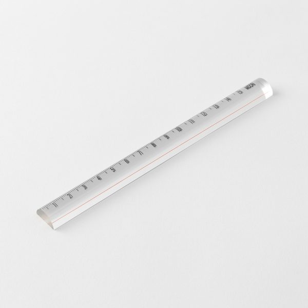 Midori Magnifying Lens Ruler 15cm Clear